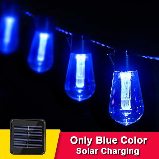 LED Solar Christmas Lights - SensorySoftShop