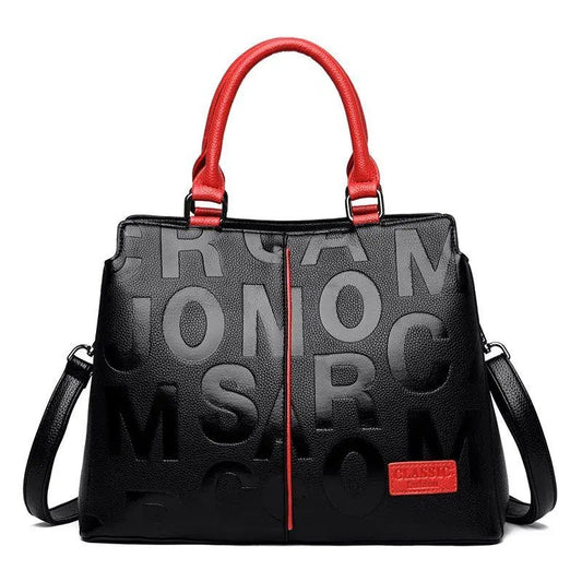 Letter Printed Luxury Handbags - SensorySoftShop