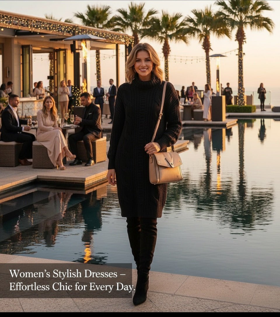 Long Sleeve Dress – Timeless Sophistication for Every Occasion - SensorySoftShop