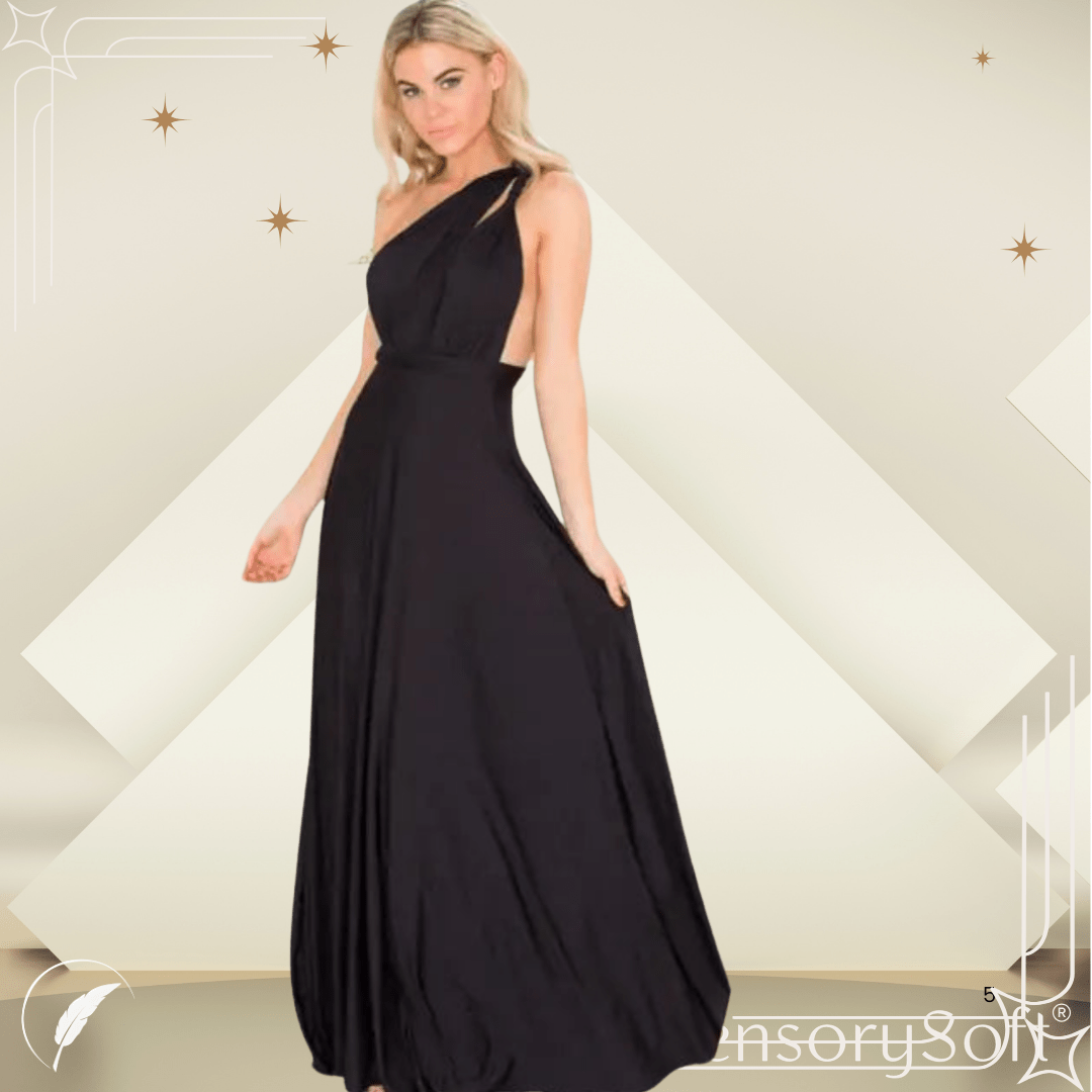 Long Wrap Dress - SensorySoft
