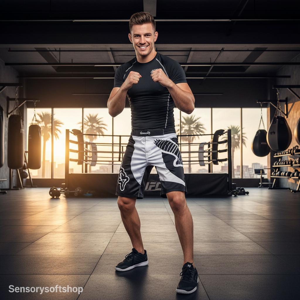 Loose Training Shorts for Free Fighting and Training - SensorySoftShop