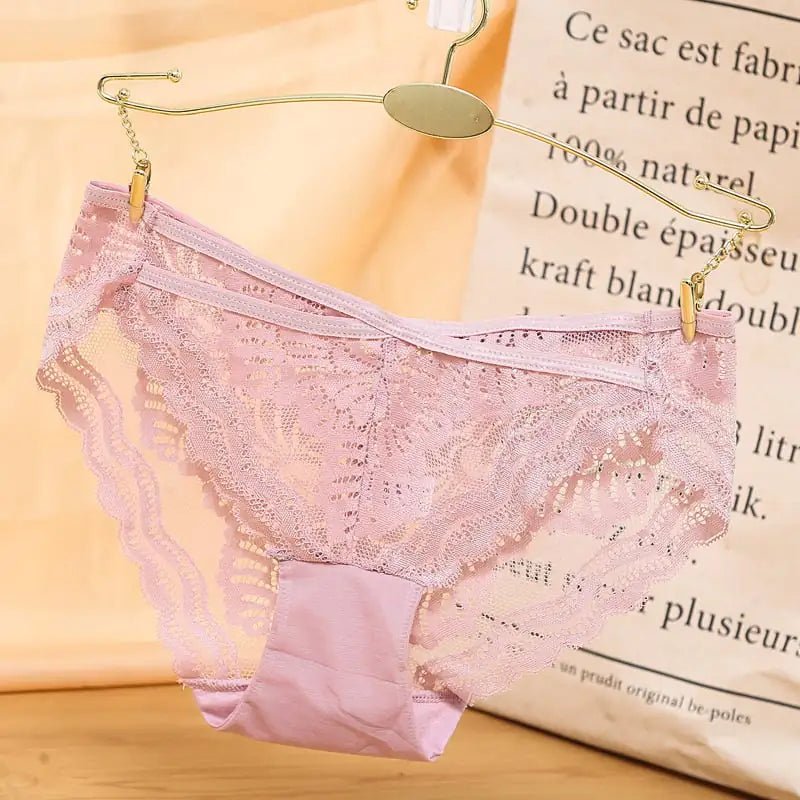 Low Waist Sexy Lace Women's Panties - SensorySoft