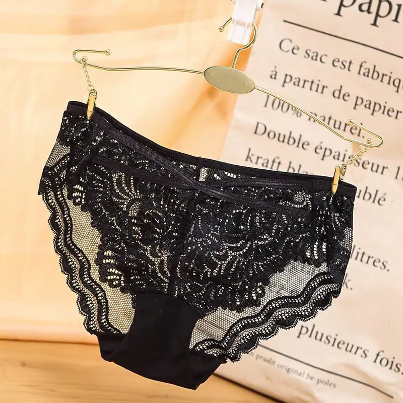 Low Waist Sexy Lace Women's Panties - SensorySoft