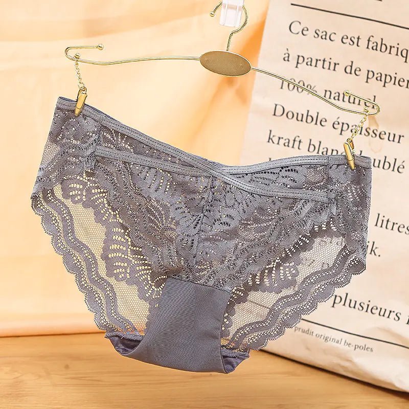 Low Waist Sexy Lace Women's Panties - SensorySoft