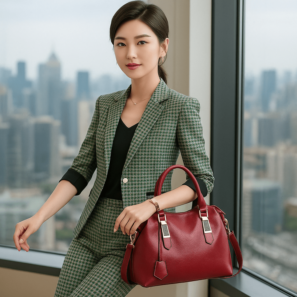 Luxury PU Leather Crossbody Handbags - SensorySoft