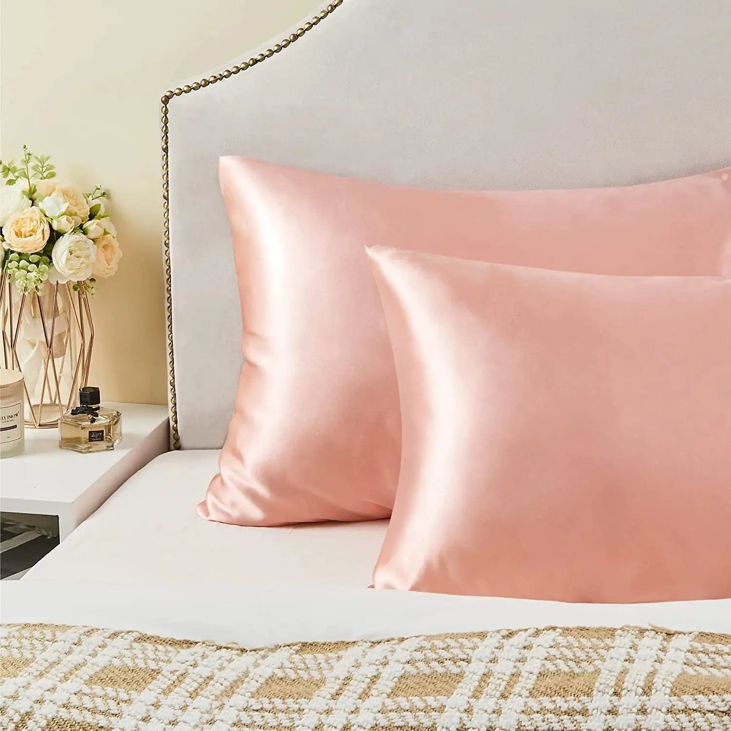 Luxury Satin Silk Pillowcase - SensorySoft