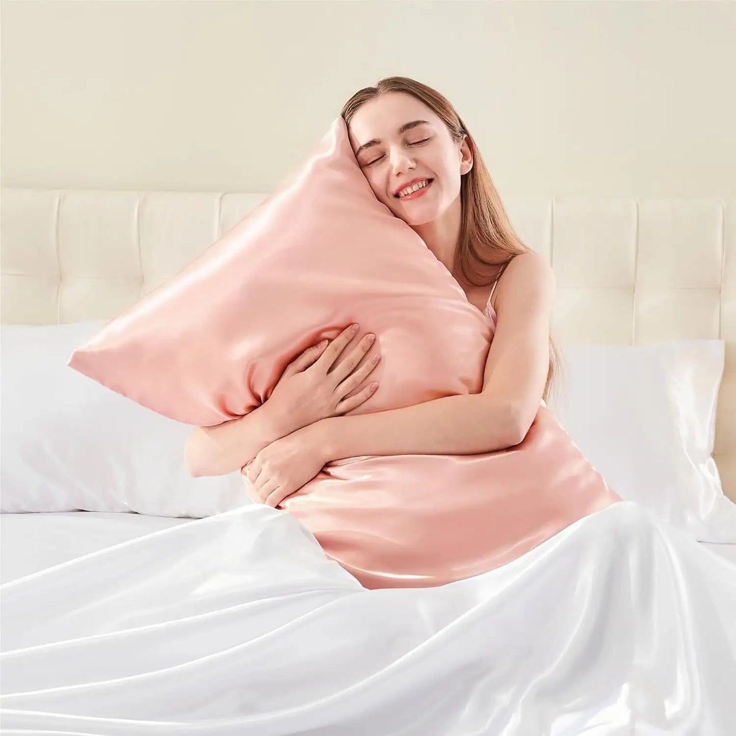 Luxury Satin Silk Pillowcase - SensorySoft