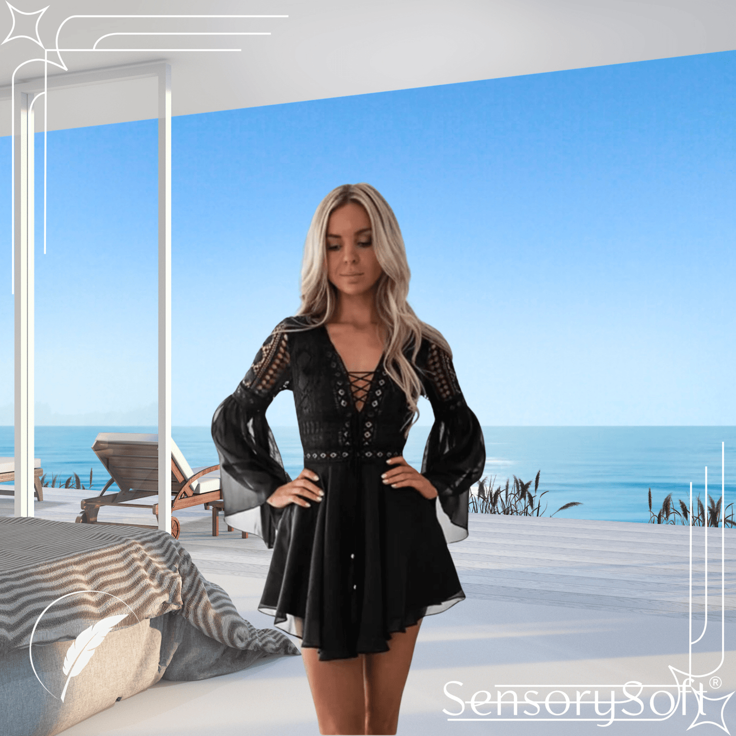 Majestic Hollowed Dresses - SensorySoftShop