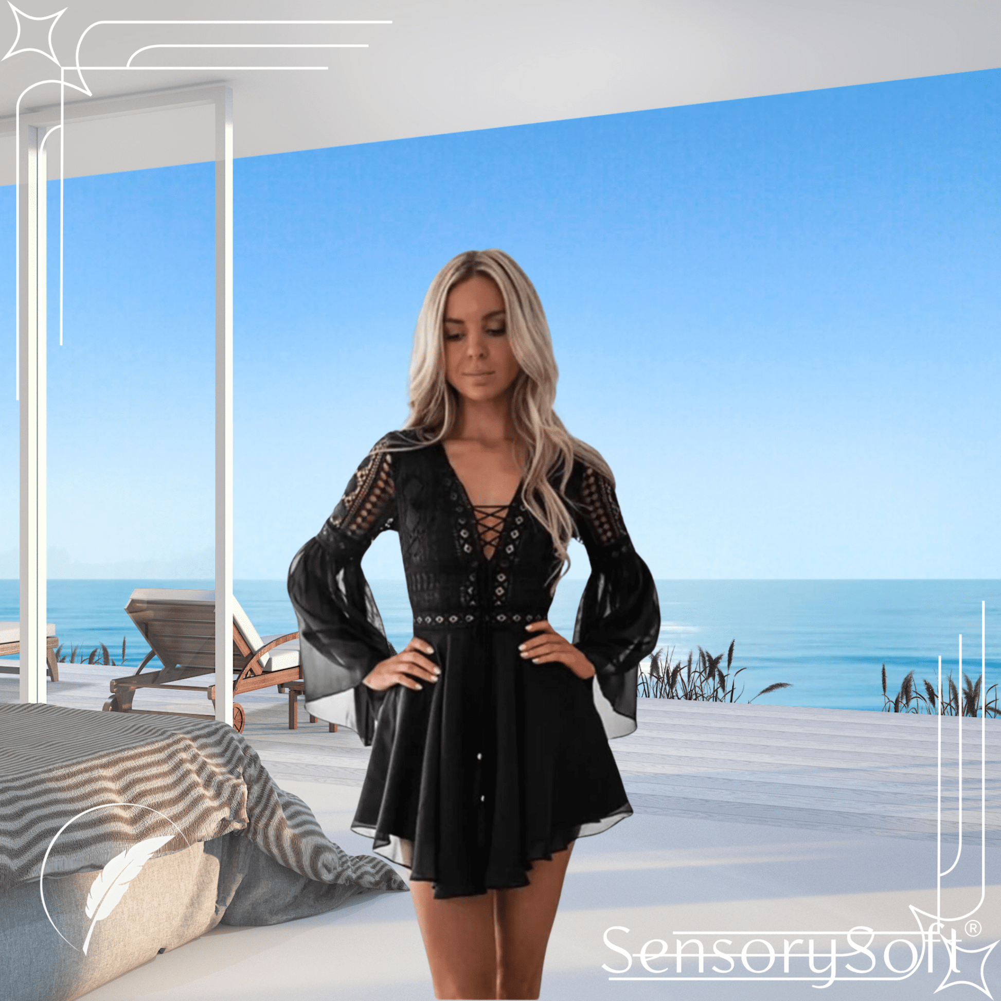 Majestic Hollowed Dresses - SensorySoftShop
