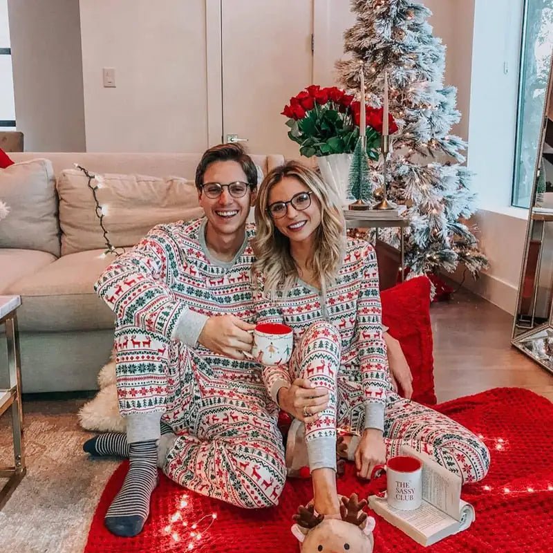 Matching Family Christmas Pajamas Set - SensorySoftShop