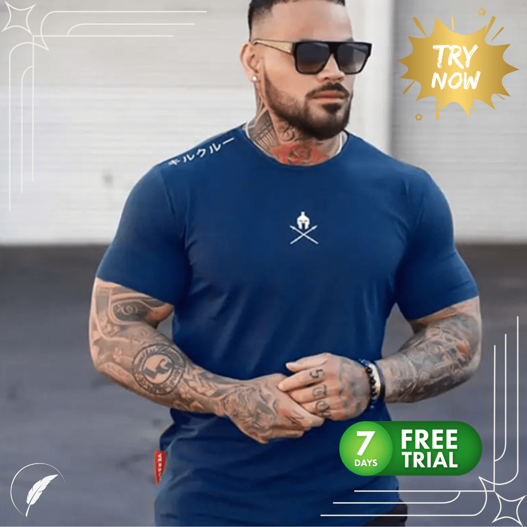 Men T-Shirts Fashion Summer Bodybuilding Tees - SensorySoft