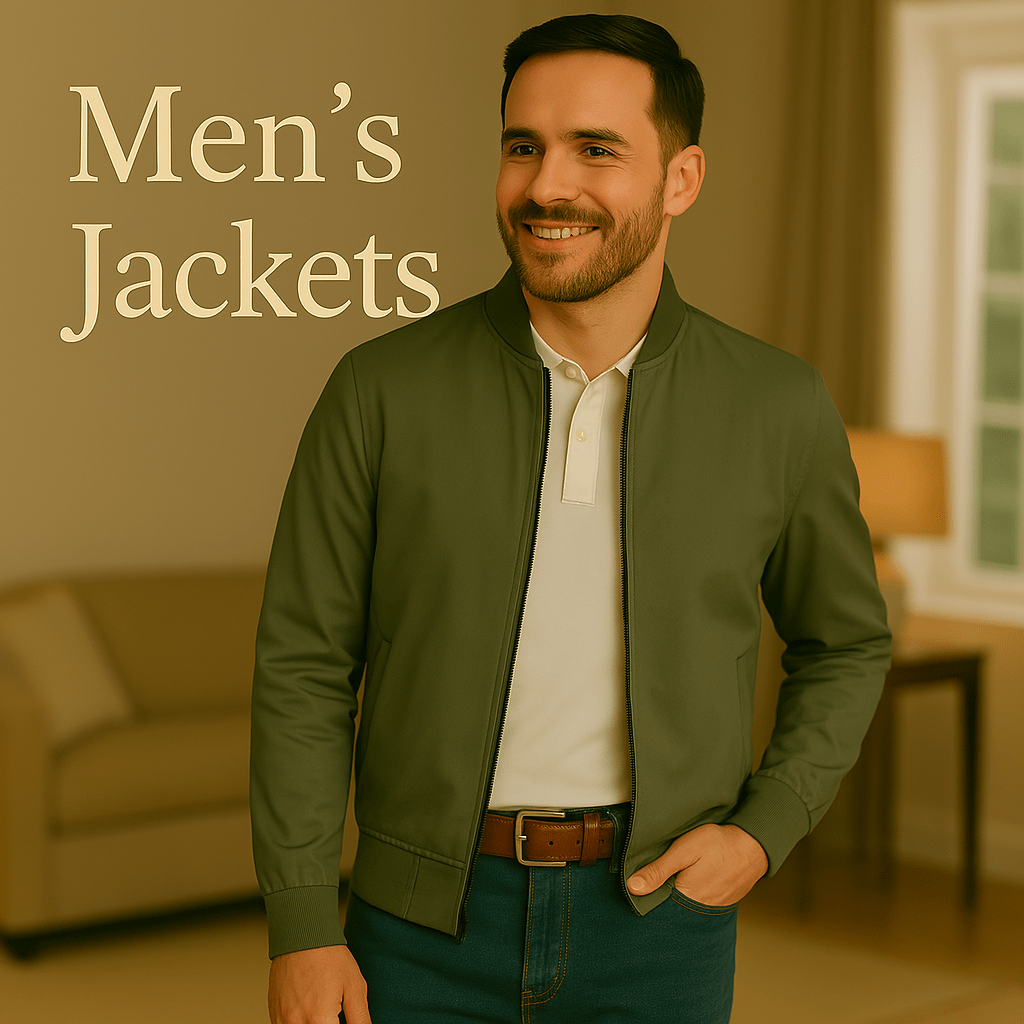 Mens Bomber Jackets - SensorySoft