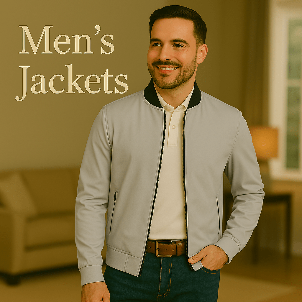 Mens Bomber Jackets - SensorySoft