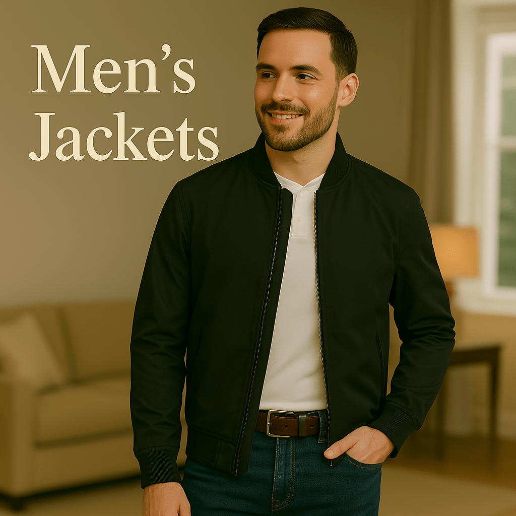 Mens Bomber Jackets - SensorySoft