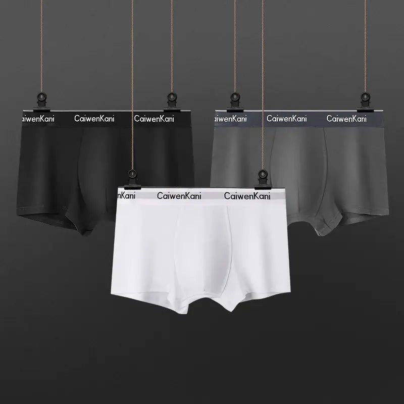 Men's Breathable Cotton Modal Boxer Shorts - Caiwen Kani - SensorySoft