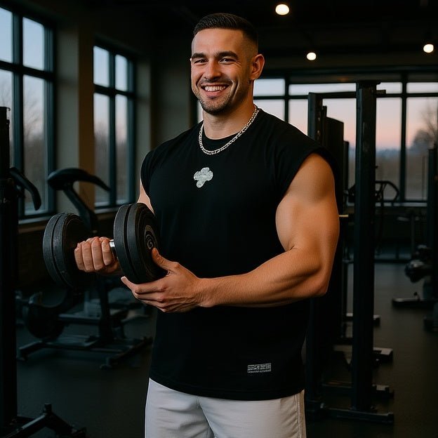 Men's Breathable Quick - Dry Sleeveless Fitness T-shirt - SensorySoftShop