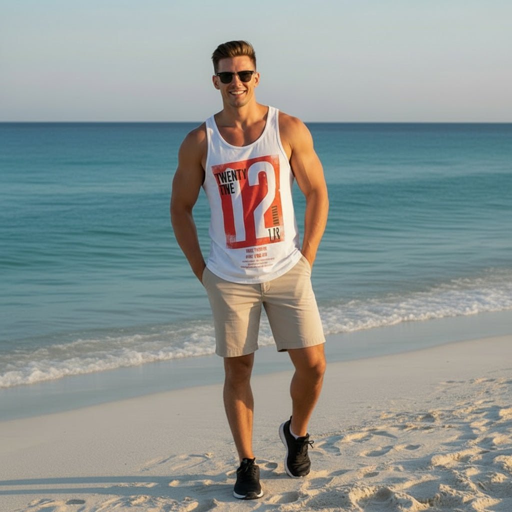 Men's Casual Fitness Sports Tank Top - SensorySoftShop