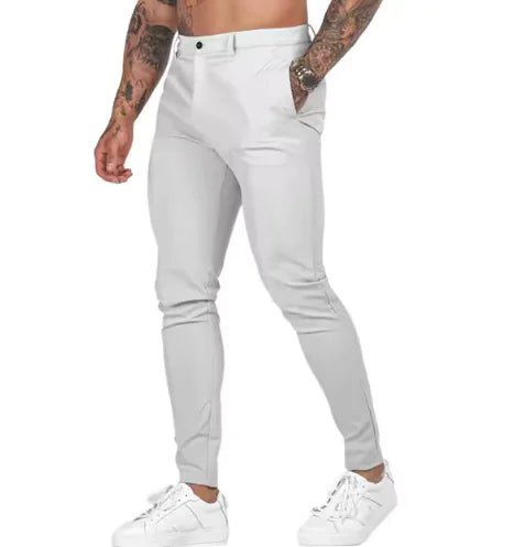 Men's Casual Slim - Ankle Trousers - SensorySoftShop