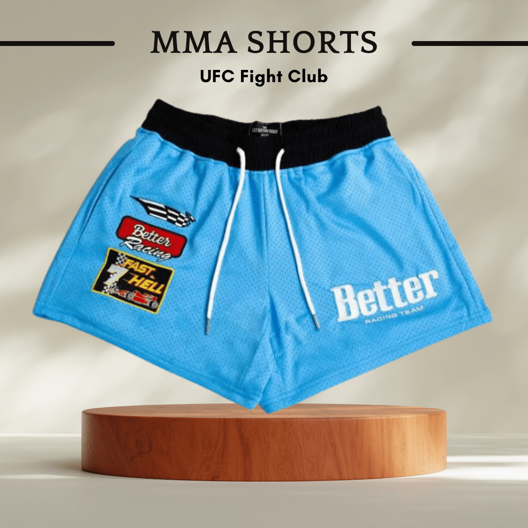 Men's Embroidered Mesh Basketball Shorts - SensorySoft