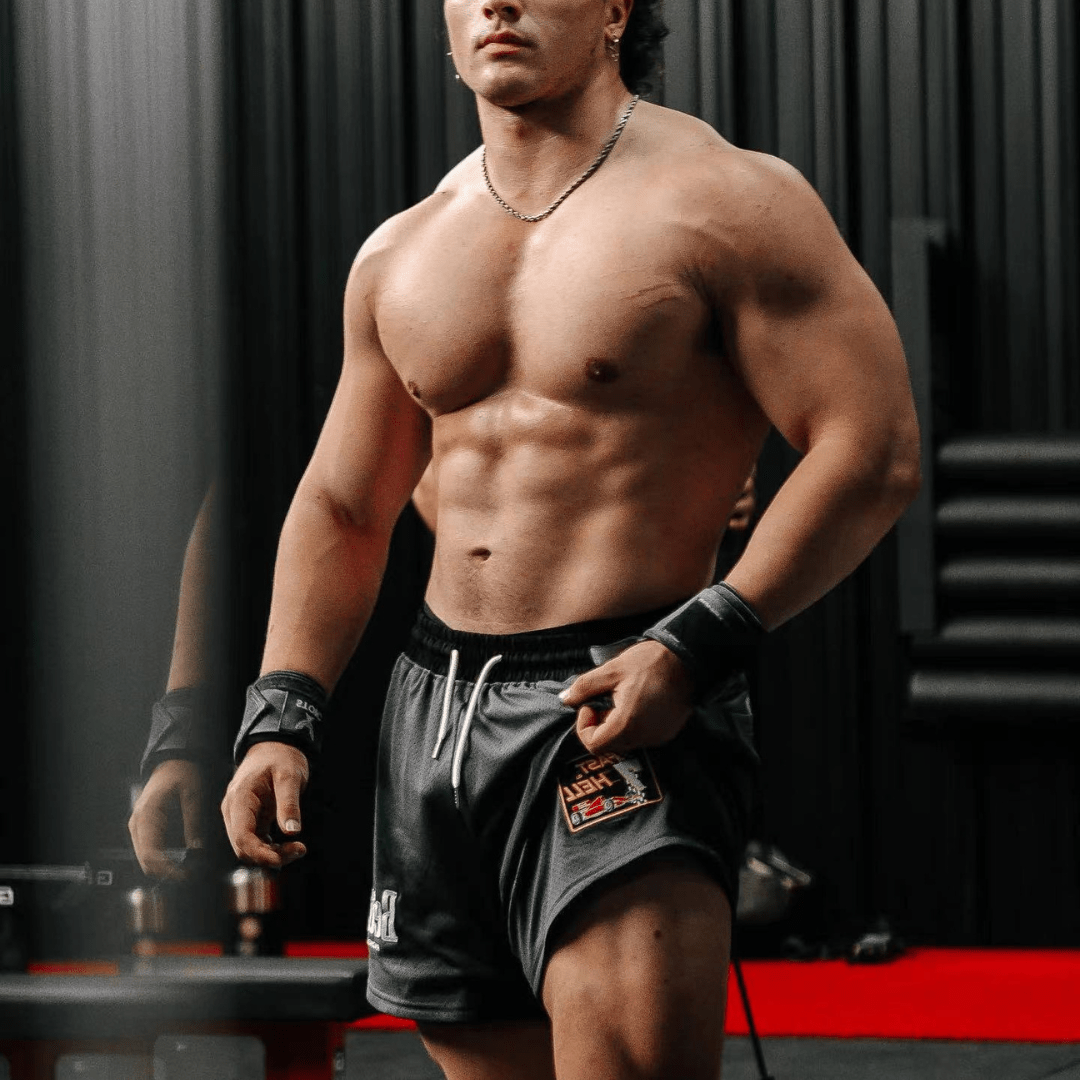 Men's Embroidered Mesh Basketball Shorts - SensorySoft