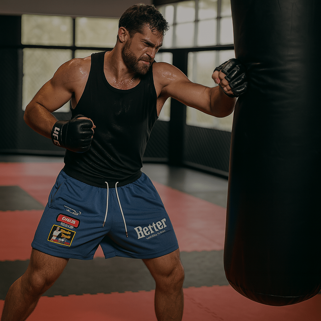 Men's Embroidered Mesh Basketball Shorts - SensorySoft