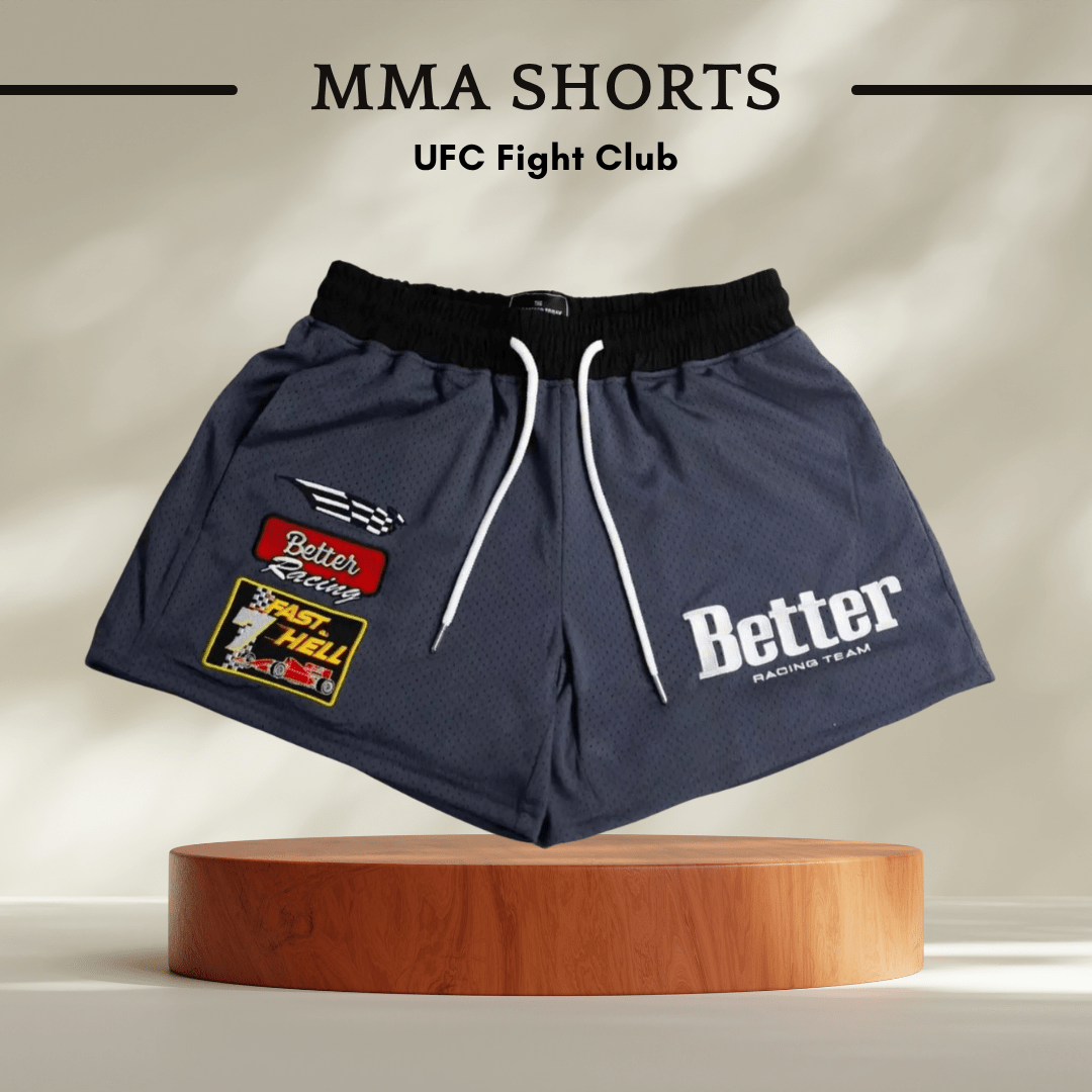 Men's Embroidered Mesh Basketball Shorts - SensorySoft