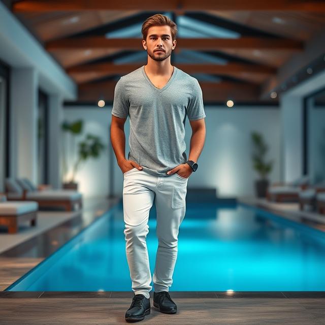 Men's Fashion T-Shirt - Summer Modal Polyester Scene - SensorySoft