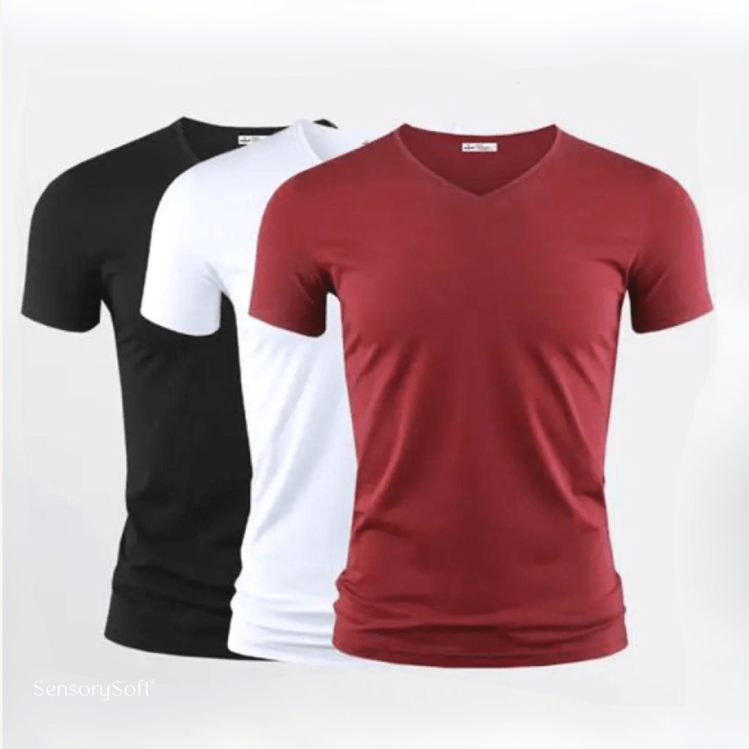 Men's Fashion T-Shirt - Summer Modal Polyester Scene - SensorySoft