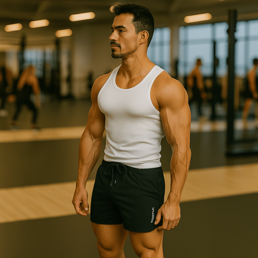 Men's Fitness Bodybuilding Workout Shorts - SensorySoft