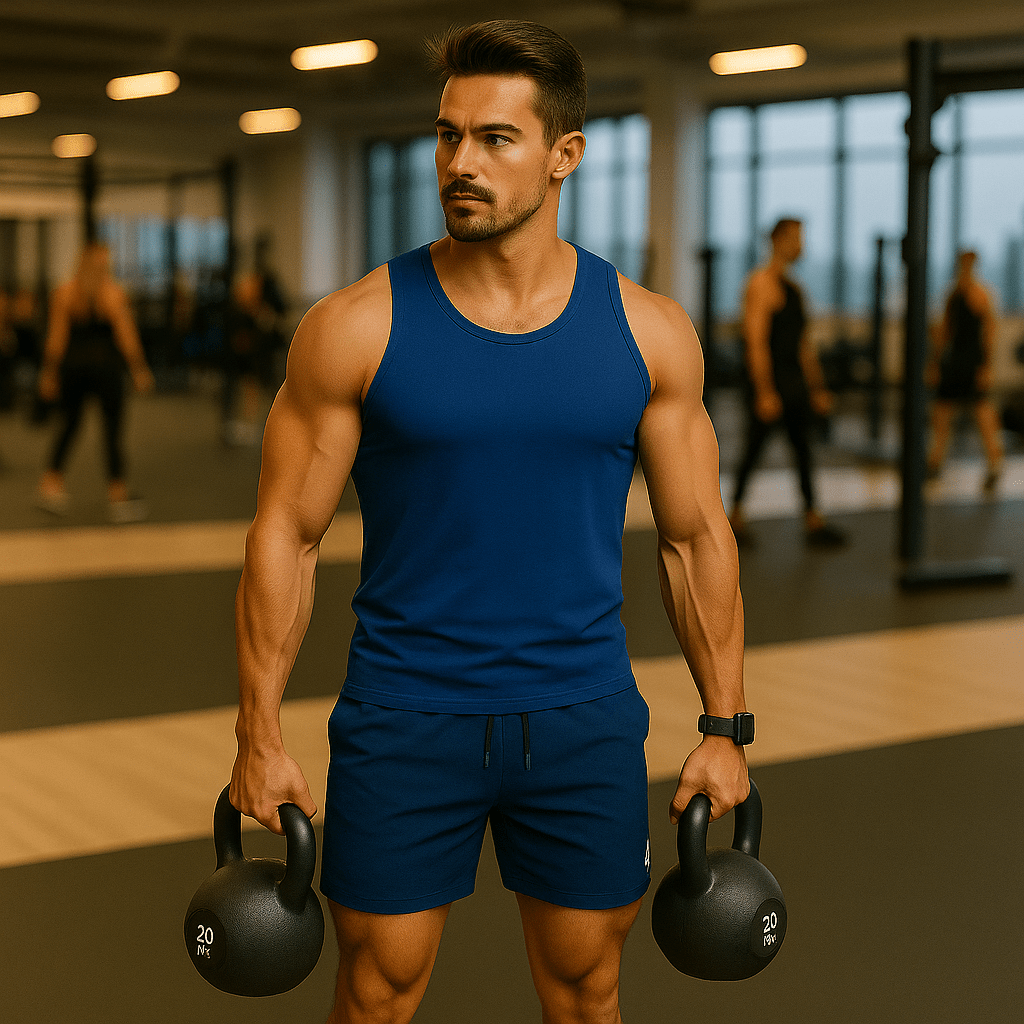 Men's Fitness Bodybuilding Workout Shorts - SensorySoft