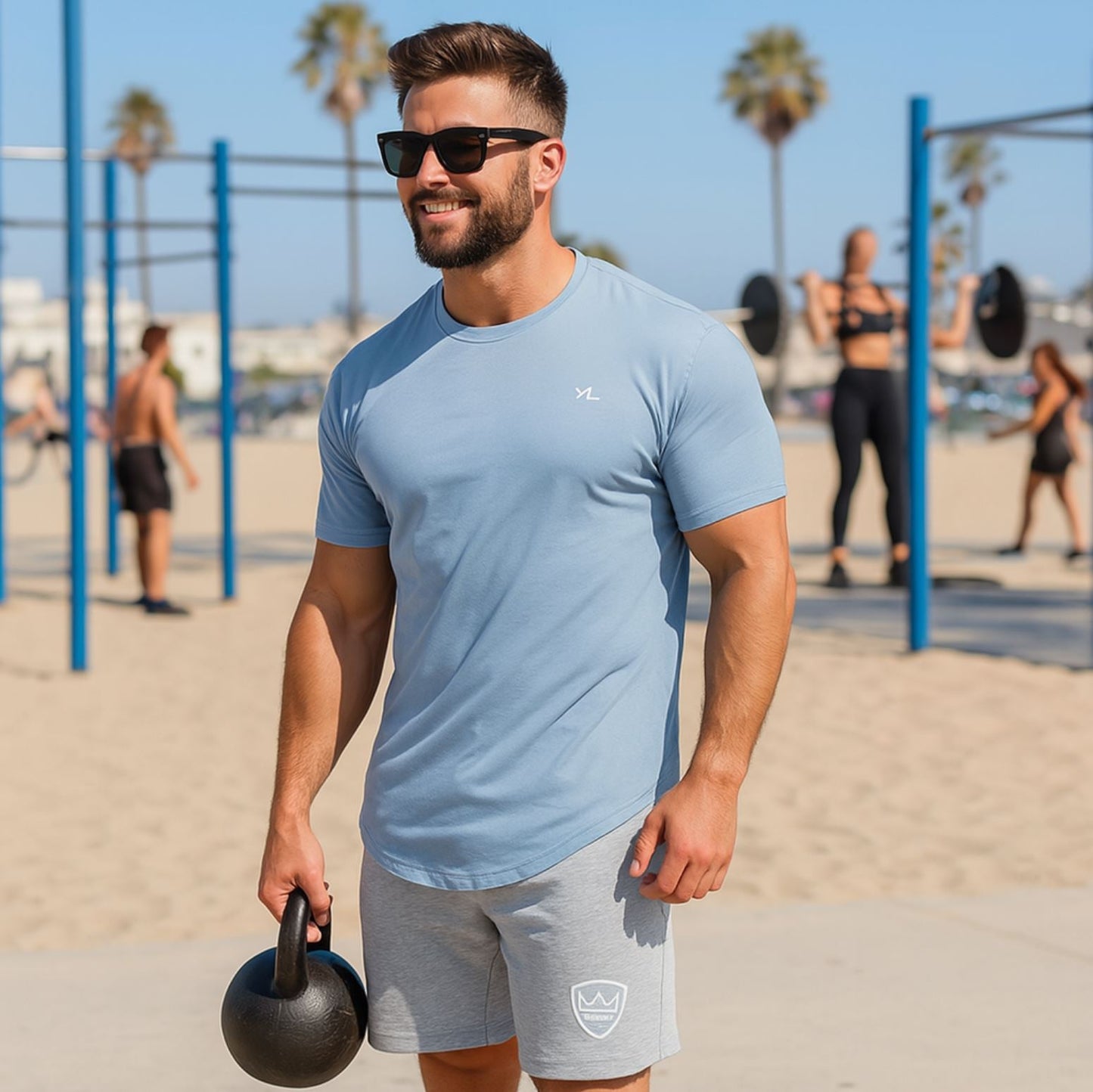 Men's Fitness Summer Shorts - Sports & Running Pants - SensorySoft