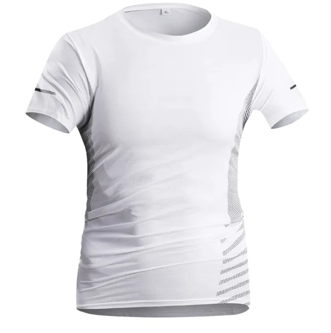Men's Ice Silk Quick - Dry Tee – Breathable & Trendy Activewear - SensorySoft