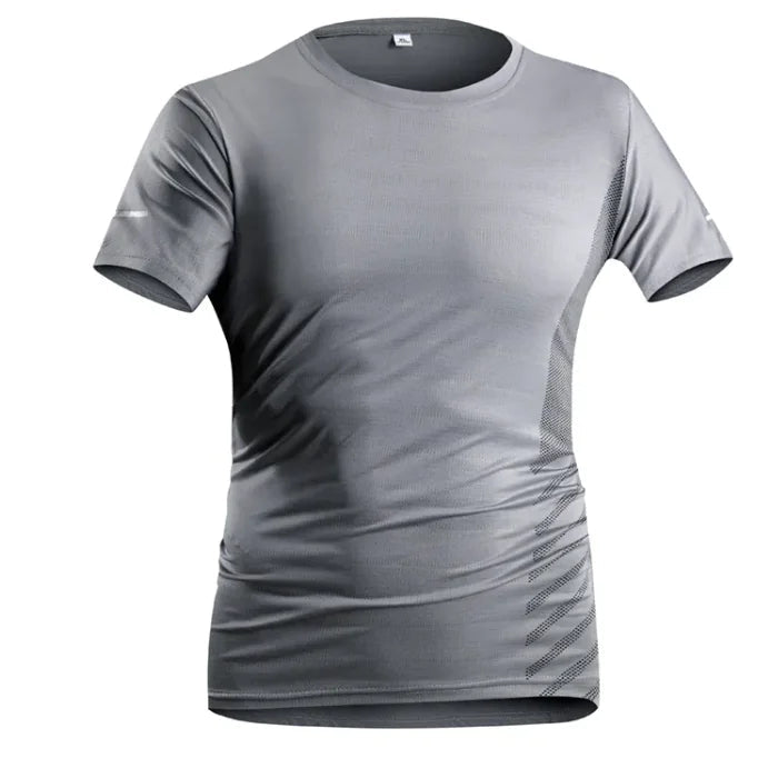 Men's Ice Silk Quick - Dry Tee – Breathable & Trendy Activewear - SensorySoft