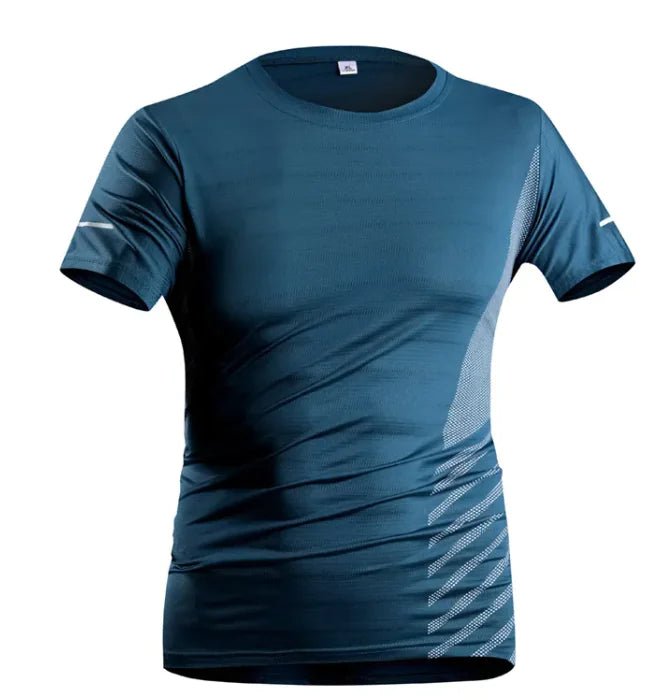 Men's Ice Silk Quick - Dry Tee – Breathable & Trendy Activewear - SensorySoft