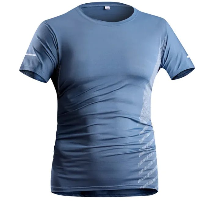 Men's Ice Silk Quick - Dry Tee – Breathable & Trendy Activewear - SensorySoft