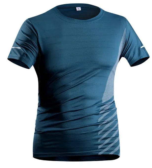 Men's Ice Silk Quick - Dry Tee – Breathable & Trendy Activewear - SensorySoft