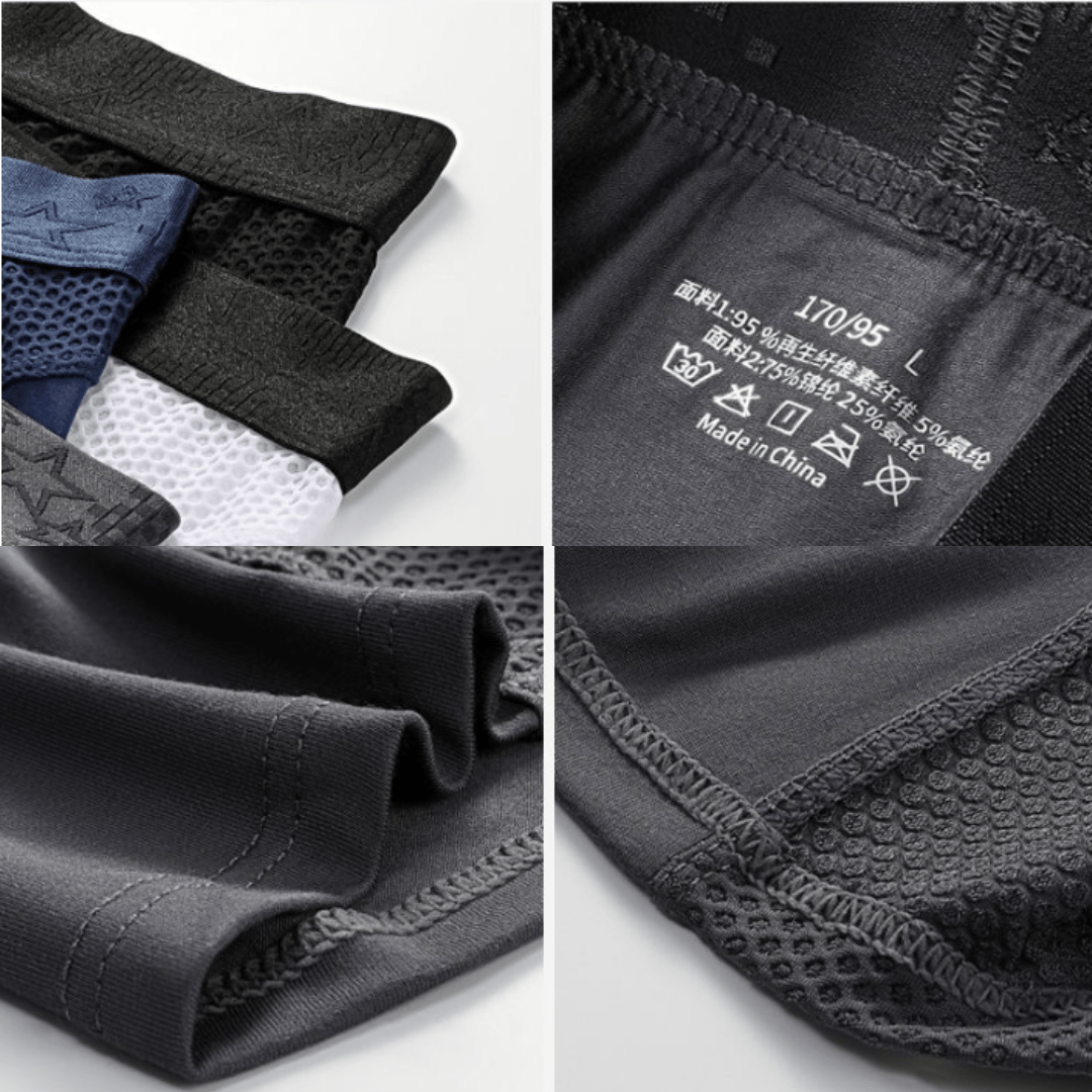Men's Lengthened Modal Anti - Abrasion Sports Boxers - SensorySoft