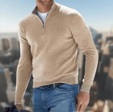 Men's Long - Sleeved Cardigan - SensorySoftShop