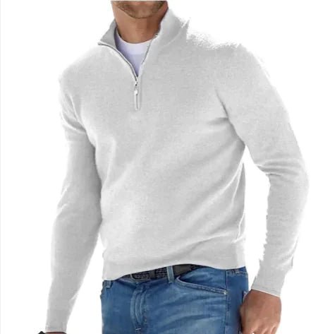 Men's Long - Sleeved Cardigan - SensorySoftShop
