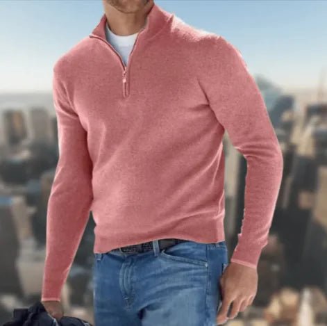 Men's Long - Sleeved Cardigan - SensorySoftShop