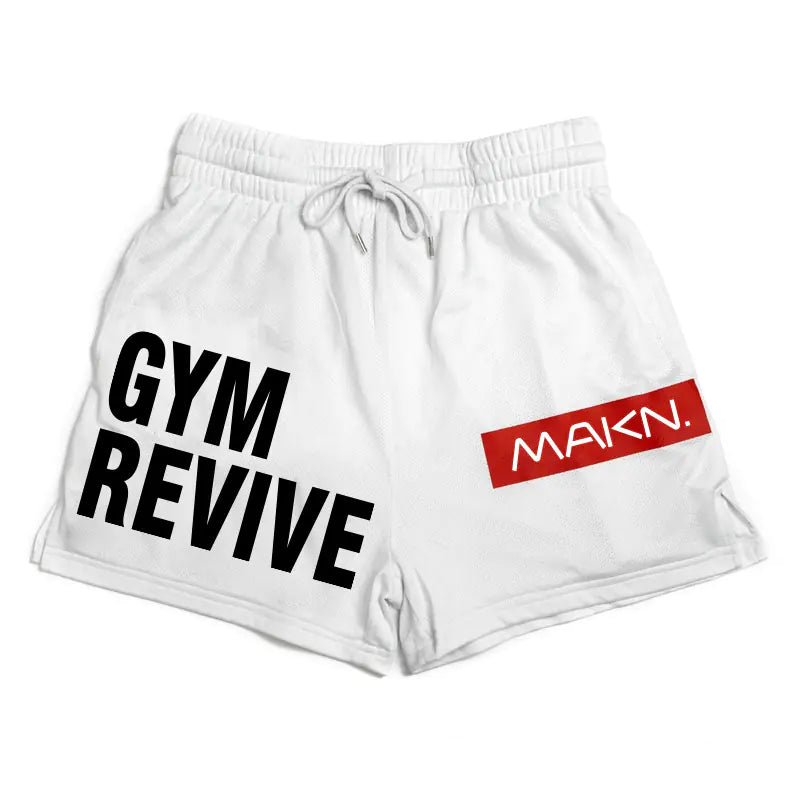 Men's MAKIN Fight Shorts - Breathable Mesh Running Boxing Shorts - SensorySoft