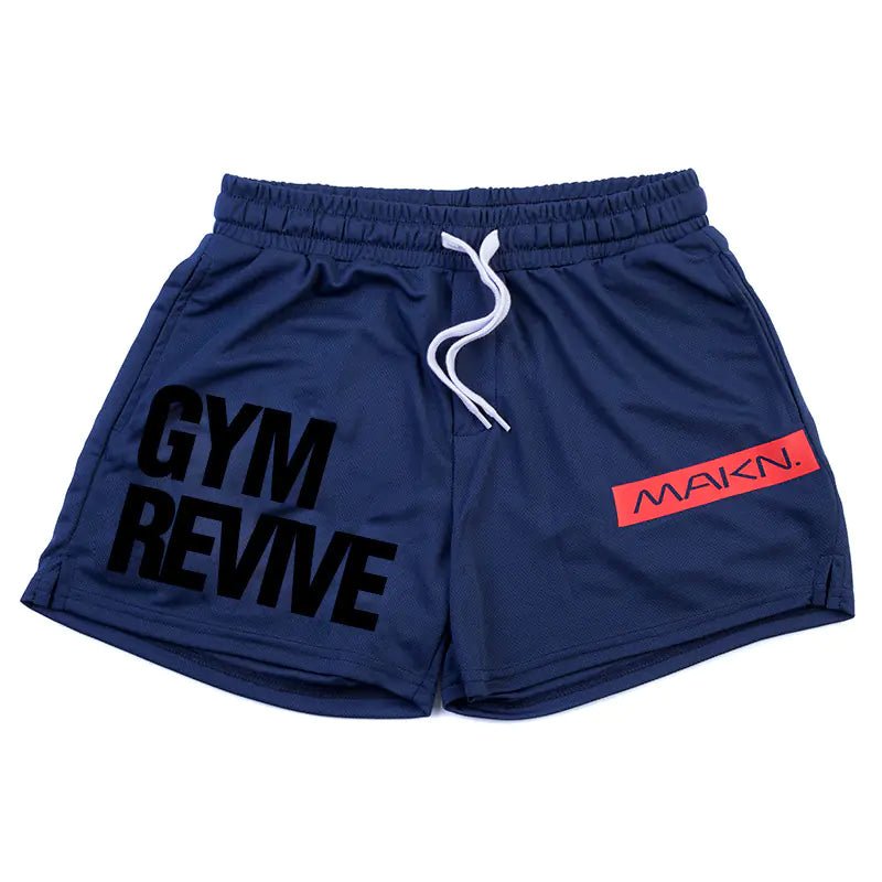 Men's MAKIN Fight Shorts - Breathable Mesh Running Boxing Shorts - SensorySoft
