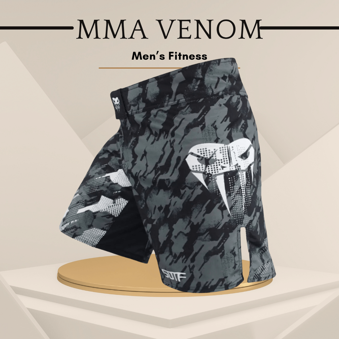 Men's MMA Boxing Fight Shorts for Training and Fitness - SensorySoft