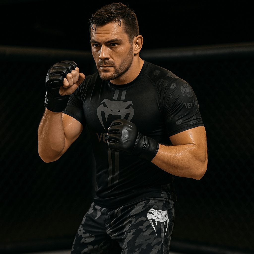 Men's MMA Boxing Fight Shorts for Training and Fitness - SensorySoft