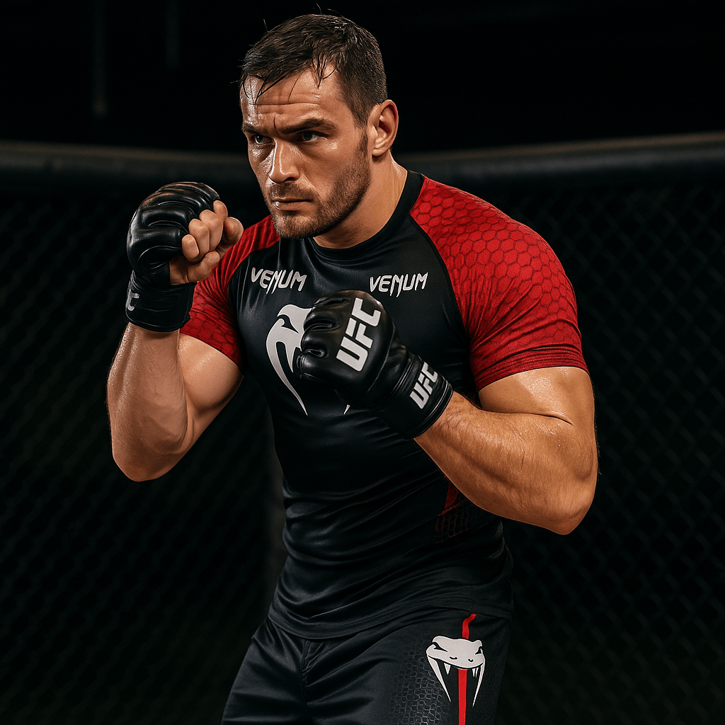 Men's MMA Boxing Fight Shorts for Training and Fitness - SensorySoft