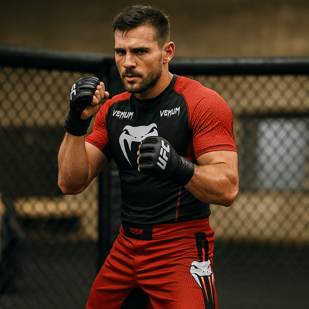 Men's MMA Boxing Fight Shorts for Training and Fitness - SensorySoft