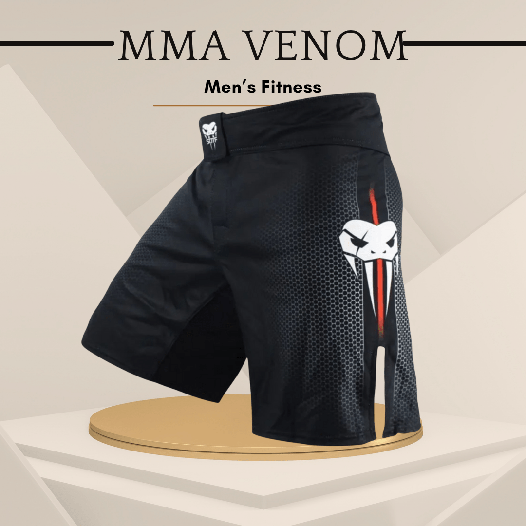 Men's MMA Boxing Fight Shorts for Training and Fitness - SensorySoft