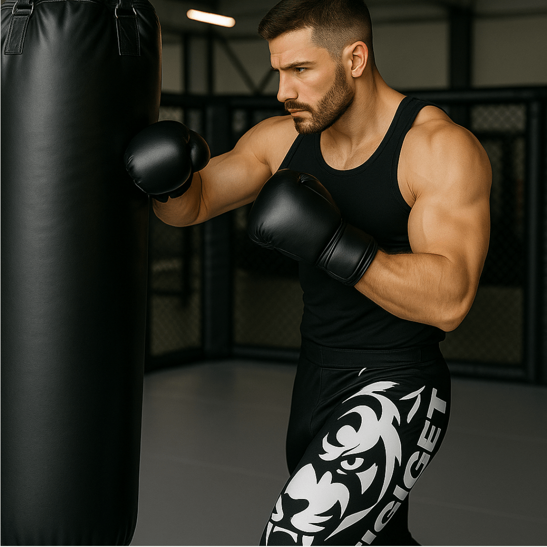 Men's MMA Boxing Tiger Quick - Dry Pants - SensorySoft