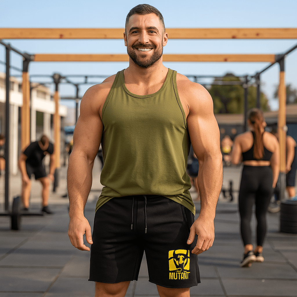 Men's MUTANT Sports Shorts - Breathable Loose Fitness Shorts - SensorySoft