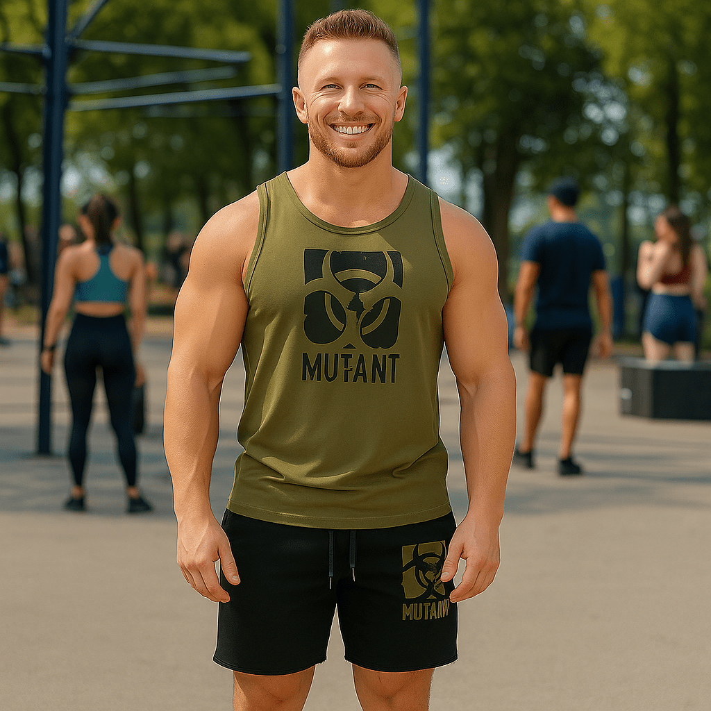 Men's MUTANT Sports Shorts - Breathable Loose Fitness Shorts - SensorySoft